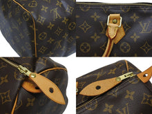 画像をギャラリービューアに読み込む, 極美品 LOUIS VUITTON ルイヴィトン ハンドバッグ スピーディ35 M51164 レザー ブラウン ゴールド金具 中古 4b009310