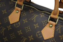 画像をギャラリービューアに読み込む, 極美品 LOUIS VUITTON ルイヴィトン スピーディ40 ハンドバッグ M41522 モノグラム PVCコーティング ブラウン 中古 4b009316