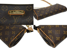 画像をギャラリービューアに読み込む, LOUIS VUITTON ルイヴィトン エヴァ ショルダーバッグ M95567 モノグラム ブラウン ゴールド金具 美品 中古 4b009322