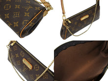 画像をギャラリービューアに読み込む, LOUIS VUITTON ルイヴィトン エヴァ ショルダーバッグ M95567 モノグラム ブラウン ゴールド金具 美品 中古 4b009322