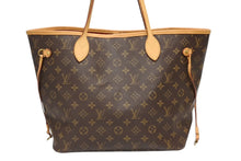 画像をギャラリービューアに読み込む, LOUIS VUITTON ルイヴィトン トートバッグ モノグラム M40156 ネヴァーフルMM 廃盤 ブラウン PVCコーティングキャンバス 美品 中古 4b009323