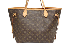 画像をギャラリービューアに読み込む, LOUIS VUITTON ルイヴィトン トートバッグ モノグラム M40156 ネヴァーフルMM 廃盤 ブラウン PVCコーティングキャンバス 美品 中古 4b009323
