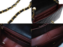 画像をギャラリービューアに読み込む, CHANEL シャネル ミニマトラッセ20 ショルダーバッグ 1番台 A01163 ブラック ラムスキン ゴールド金具 美品 中古4b009325