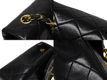 画像をギャラリービューアに読み込む, CHANEL シャネル ミニマトラッセ20 ショルダーバッグ 1番台 A01163 ブラック ラムスキン ゴールド金具 美品 中古4b009325