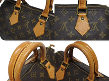 Load image into Gallery viewer, LOUIS VUITTON ルイヴィトン スピーディ25 ハンドバック M41528 モノグラム PVC レザー ブラウン ゴールド金具 美品 中古 4b009327