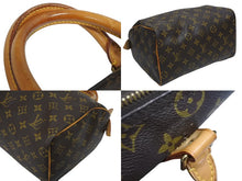 Load image into Gallery viewer, LOUIS VUITTON ルイヴィトン スピーディ25 ハンドバック M41528 モノグラム PVC レザー ブラウン ゴールド金具 美品 中古 4b009327