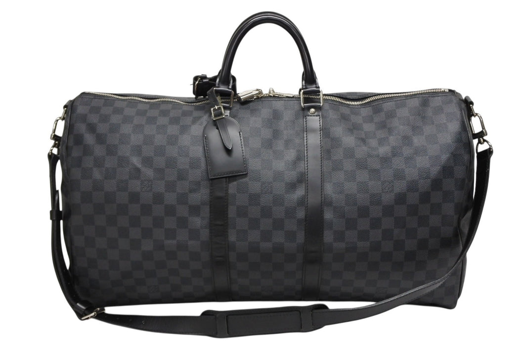 極美品 LOUIS VUITTON ルイヴィトン キーポルバンドリエール55