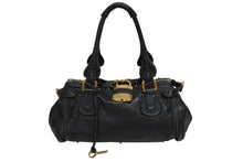 画像をギャラリービューアに読み込む, Chloe クロエ ハンドバッグ パディントン ワンショルダーバッグ ブラウン レザー B19FG0 ゴールド金具 美品 中古 4b009331