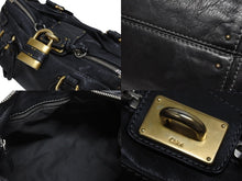 画像をギャラリービューアに読み込む, Chloe クロエ ハンドバッグ パディントン ワンショルダーバッグ ブラウン レザー B19FG0 ゴールド金具 美品 中古 4b009331