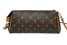 画像をギャラリービューアに読み込む, 極美品 LOUIS VUITTON ルイヴィトン エヴァ ショルダーバッグ M95567 モノグラム ブラウン ゴールド金具 中古 4b009333