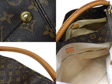 画像をギャラリービューアに読み込む, LOUIS VUITTON ルイヴィトン アーツィーMM トートバッグ M40249 モノグラム PVC レザー ゴールド金具 美品 中古 4b009334