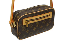 画像をギャラリービューアに読み込む, 新品同様 LOUIS VUITTON ルイヴィトン ポシェットシテ ワンショルダーバッグ M51183 モノグラムキャンバス レザー ブラウン 中古 4b009339