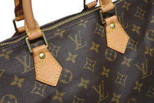 画像をギャラリービューアに読み込む, LOUIS VUITTON ルイヴィトン スピーディ40 ハンドバッグ M41522 モノグラム PVCコーティング ブラウン 美品 中古 4b009340