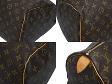 画像をギャラリービューアに読み込む, LOUIS VUITTON ルイヴィトン スピーディ40 ハンドバッグ M41522 モノグラム PVCコーティング ブラウン 美品 中古 4b009340