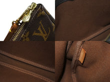 画像をギャラリービューアに読み込む, LOUIS VUITTON ルイヴィトン ポシェット アクセソワール アクセサリーポーチ M51980 モノグラム ブラウン レザー PVC 美品 中古 4b009344