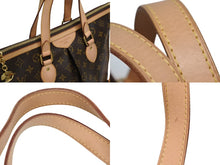 画像をギャラリービューアに読み込む, 新品同様 LOUIS VUITTON ルイヴィトン パレルモPM ハンドバッグ M40145 モノグラム 2WAY PVC レザー ゴールド金具 中古 4b009347