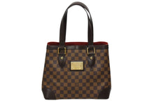 画像をギャラリービューアに読み込む, 極美品 LOUIS VUITTON ルイヴィトン ハムステッドPM ハンドバッグ ブラウン N51205 ダミエ ゴールド金具 中古 4b009348