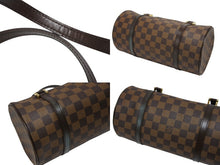 画像をギャラリービューアに読み込む, 極美品 LOUIS VUITTON ルイヴィトン パピヨン26 ハンドバッグ M51366 モノグラム PVC レザー ブラウン ゴールド金具 中古 4b009353
