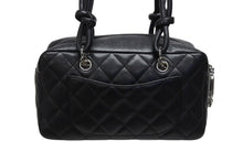 Load image into Gallery viewer, 極美品 CHANEL シャネル スモール ボーリングバッグ ハンドバッグ A29792 12番台 ココマーク カーフスキン キルティング ブラック 中古 4b009355