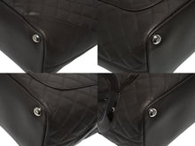 画像をギャラリービューアに読み込む, CHANEL シャネル カンボンライン ラージトートバッグ 10番台 A25169 ココマーク カーフスキン パテントレザー ブラウン 美品 中古 4b009356