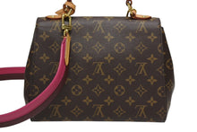 画像をギャラリービューアに読み込む, 極美品 LOUIS VUITTON ルイヴィトン モノグラム クリュニーBB ショルダーバッグ M42738 ブラウン ピンク ゴールド金具 中古 4b009357