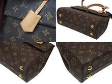 画像をギャラリービューアに読み込む, 極美品 LOUIS VUITTON ルイヴィトン モノグラム クリュニーBB ショルダーバッグ M42738 ブラウン ピンク ゴールド金具 中古 4b009357