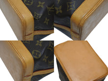 画像をギャラリービューアに読み込む, LOUIS VUITTON ルイヴィトン ミニノエ ハンドバッグ M42227 モノグラム PVC レザー ブラウン ゴールド金具 美品 中古 4b009358