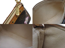 画像をギャラリービューアに読み込む, LOUISVUITTON ルイヴィトン ポシェット アクセソワール アクセサリーポーチ M92006 モノグラム チェリーブロッサム 村上隆 良品 中古 4b009359