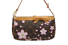 画像をギャラリービューアに読み込む, LOUISVUITTON ルイヴィトン ポシェット アクセソワール アクセサリーポーチ M92006 モノグラム チェリーブロッサム 村上隆 良品 中古 4b009359