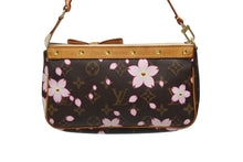 画像をギャラリービューアに読み込む, LOUISVUITTON ルイヴィトン ポシェット アクセソワール アクセサリーポーチ M92006 モノグラム チェリーブロッサム 村上隆 良品 中古 4b009359