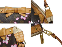 画像をギャラリービューアに読み込む, LOUISVUITTON ルイヴィトン ポシェット アクセソワール アクセサリーポーチ M92006 モノグラム チェリーブロッサム 村上隆 良品 中古 4b009359