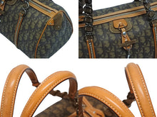 画像をギャラリービューアに読み込む, Christian Dior クリスチャンディオール ロマンティックライン ハンドバッグ LCS44706 トロッター柄 PVC レザー ブラウン 美品 中古 4b009363