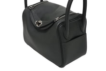 画像をギャラリービューアに読み込む, 新品未使用 HERMES エルメス ハンドバッグ リンディミニ カーキ シルバー金具 ヴォースイフト W刻印 中古 4b009364