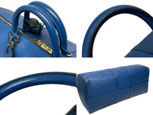 画像をギャラリービューアに読み込む, 極美品 LOUIS VUITTON ルイヴィトン エピ キーポル55 ボストンバッグ レザー ブルー M42955 ロゴ 旅行バッグ 青 鞄 中古 4b009365
