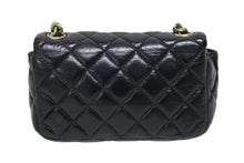 画像をギャラリービューアに読み込む, CHANEL シャネル ミニミニマトラッセ チェーンショルダーポーチ 12番台 ココマーク ラムスキン ブラック 美品 中古 4b009370