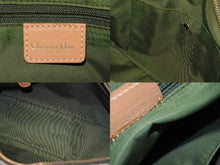 画像をギャラリービューアに読み込む, 極美品 Christian Dior クリスチャンディオール ダブルサドルバッグ ハンドバッグ PZ0901 トロッター柄 カーキ 中古 4b009371