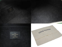 画像をギャラリービューアに読み込む, 新品同様 LOUIS VUITTON ルイヴィトン パピヨン26 モノグラム ジャガード ベルベット ハンド バッグ グリーン M46206 中古 4b009374