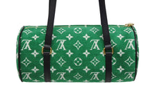 画像をギャラリービューアに読み込む, 新品同様 LOUIS VUITTON ルイヴィトン パピヨン26 モノグラム ジャガード ベルベット ハンド バッグ グリーン M46206 中古 4b009374