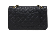 画像をギャラリービューアに読み込む, 極美品 CHANEL シャネル マトラッセ25 Wフラップ Wチェーンショルダーバッグ AO1112 15番台 キャビアスキン ゴールド金具 中古 4b009376