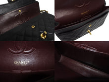 画像をギャラリービューアに読み込む, 極美品 CHANEL シャネル マトラッセ25 Wフラップ Wチェーンショルダーバッグ AO1112 15番台 キャビアスキン ゴールド金具 中古 4b009376