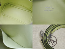 画像をギャラリービューアに読み込む, 新品未使用 エルメス HERMES ボリード 1923 ミニ 2way ショルダー ハンドバッグ ジョーヌブルジョン ポロサスマット U刻印 中古 4b009379