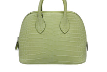 画像をギャラリービューアに読み込む, 新品未使用 エルメス HERMES ボリード 1923 ミニ 2way ショルダー ハンドバッグ ジョーヌブルジョン ポロサスマット U刻印 中古 4b009379