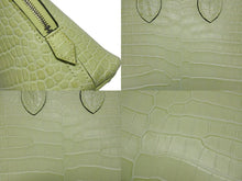 画像をギャラリービューアに読み込む, 新品未使用 エルメス HERMES ボリード 1923 ミニ 2way ショルダー ハンドバッグ ジョーヌブルジョン ポロサスマット U刻印 中古 4b009379