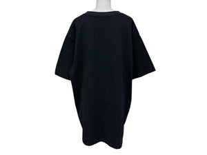 Christian Dior クリスチャンディオール 半袖Tシャツ 583J696A0849 サイズX3L グレー ネイビー ロゴ刺繍 美品 中古 4b009381
