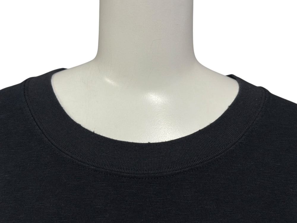 Christian Dior クリスチャンディオール 半袖Tシャツ 583J696A0849 サイズX3L グレー ネイビー ロゴ刺繍 美品 中古 4b009381