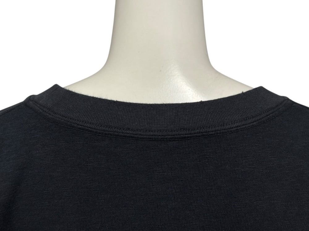 Christian Dior クリスチャンディオール 半袖Tシャツ 583J696A0849 サイズX3L グレー ネイビー ロゴ刺繍 美品 中古 4b009381
