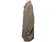 画像をギャラリービューアに読み込む, Christian Dior クリスチャンディオール トレンチコート 193C314A5170 サイズ56 ブラウン 比翼ボタン ロゴ金具 美品 中古 4b009388