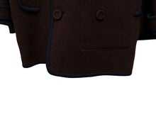 Load image into Gallery viewer, 極美品 DIOR HOMME ディオール オム 21AW ダブルブレスト チェスターコート 143C304A5300 サイズ54 ブラウン 赤茶系 中古 4b009393