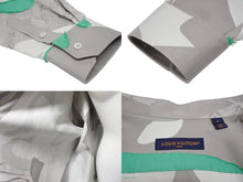 画像をギャラリービューアに読み込む, 極美品 LOUIS VUITTON ルイヴィトン × KID SUPER キッドスーパー 23AW 長袖シャツ RM232 AWY HPS77W サイズ4L マルチカラー 中古 4b009395