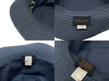 画像をギャラリービューアに読み込む, 極美品 LOUIS VUITTON ルイヴィトン 22SS リバーシブル モノグラム ロゴバケットハット スケーターハット ブルー M77592 サイズL 中古 4b009399